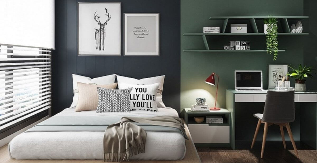 Những sai lầm cần tránh khi thiết kế phòng ngủ kiêm phòng làm việc