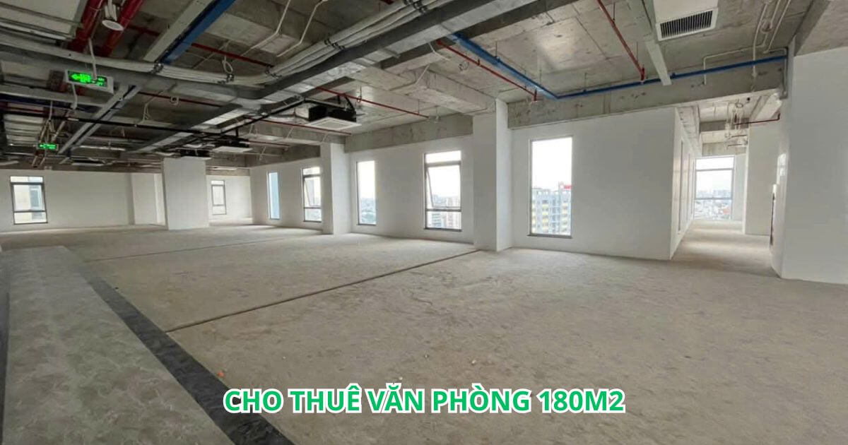lưu ý khi thuê văn phòng 180m2
