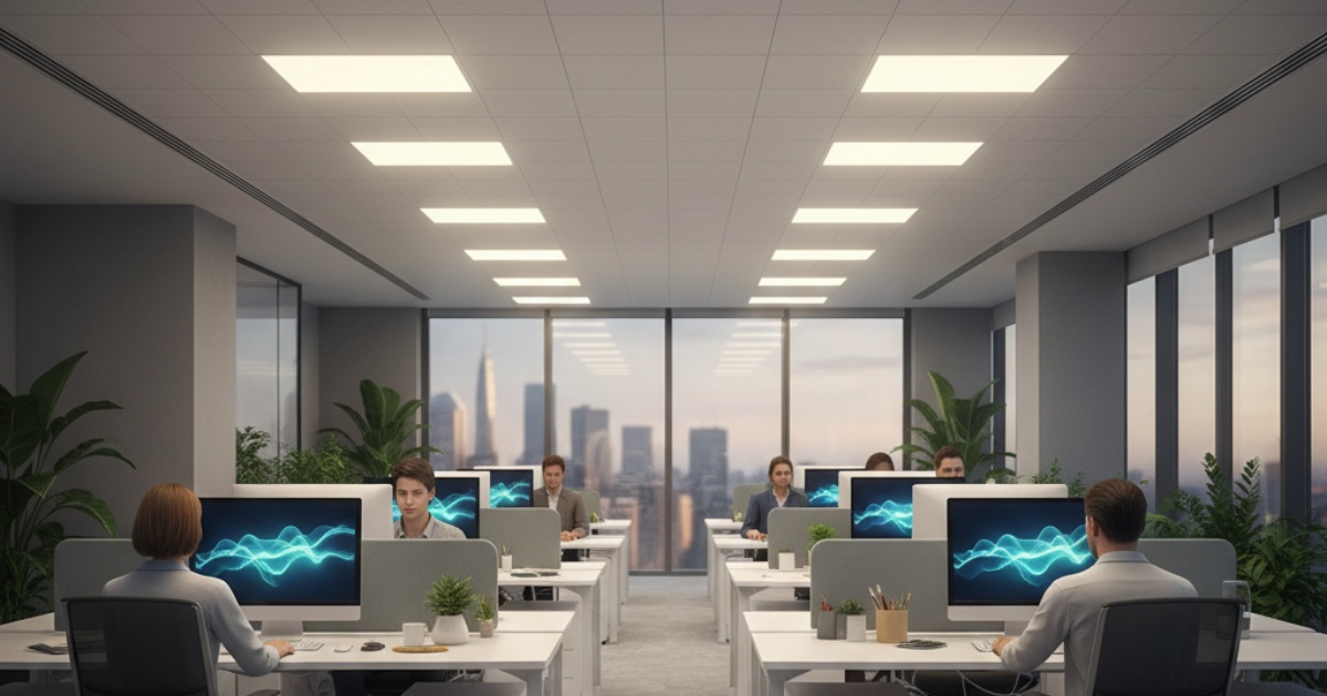 Giải pháp tối ưu độ rọi tiêu chuẩn cho văn phòng