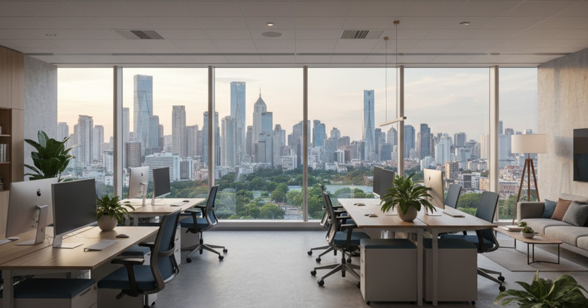 Lợi ích khi lựa chọn dịch vụ cho thuê văn phòng 55m2