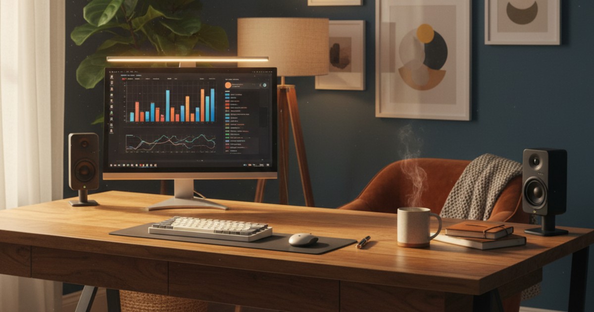 Không gian làm việc chuyên nghiệp và ấm cúng