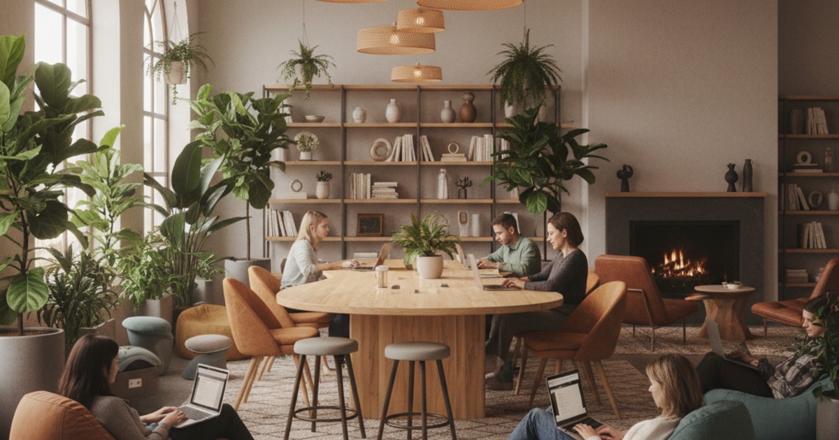 Không gian làm việc linh hoạt và thoải mái