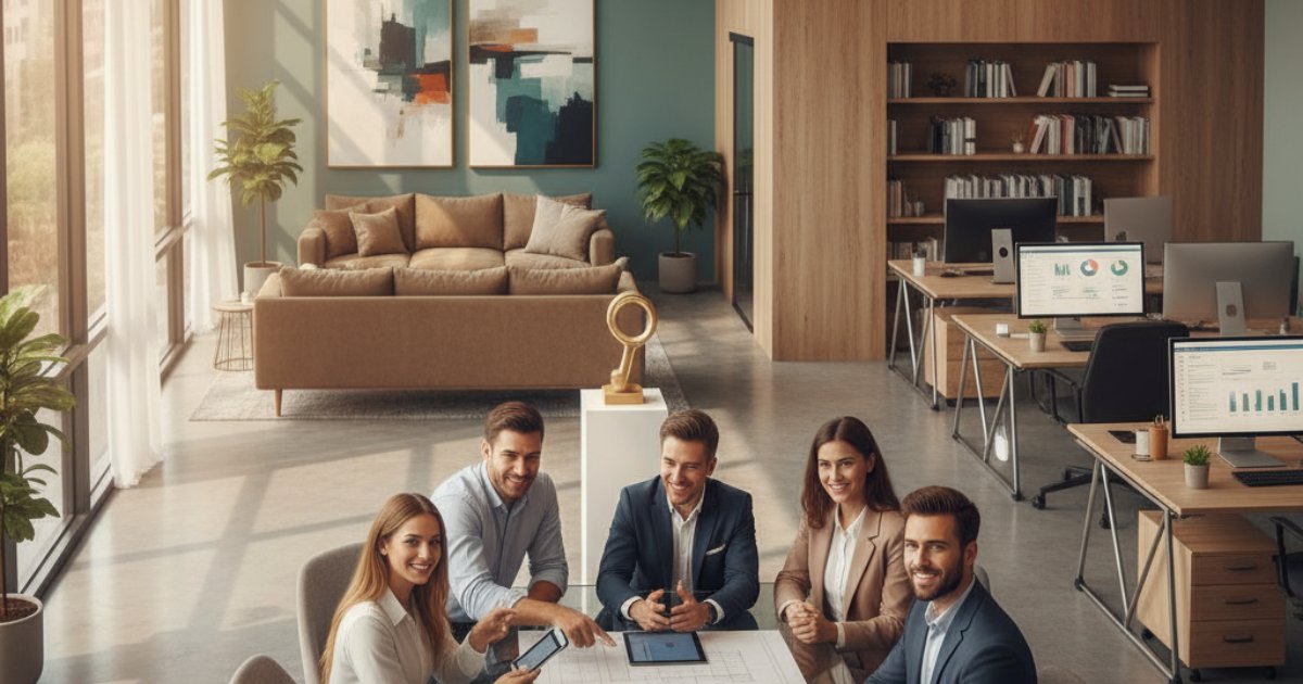 Lợi Ích Khi Đầu Tư Vào Decor Văn Phòng Bất Động Sản