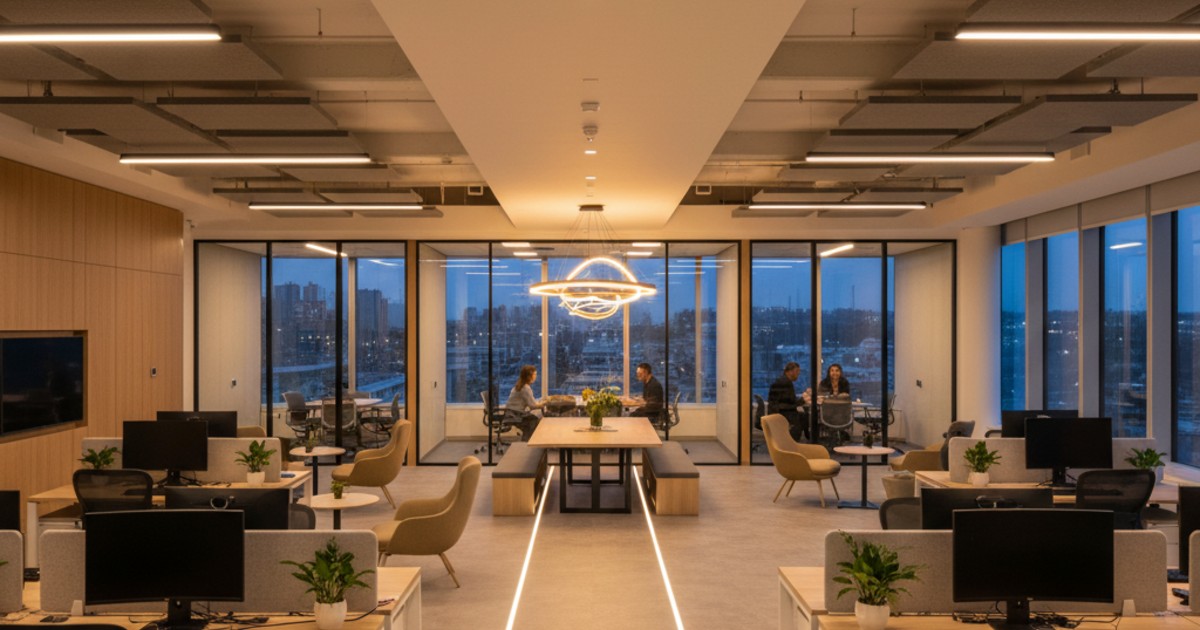 nguyên tắc bố trí văn phòng làm việc