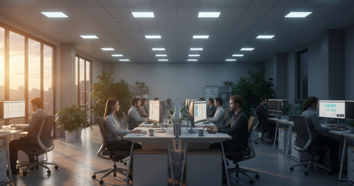 Tầm quan trọng của độ rọi tiêu chuẩn văn phòng