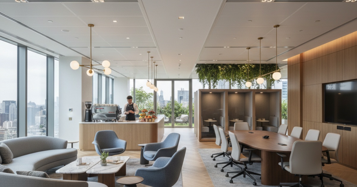 Tiện ích và dịch vụ đi kèm tiêu chuẩn văn phòng hạng abc