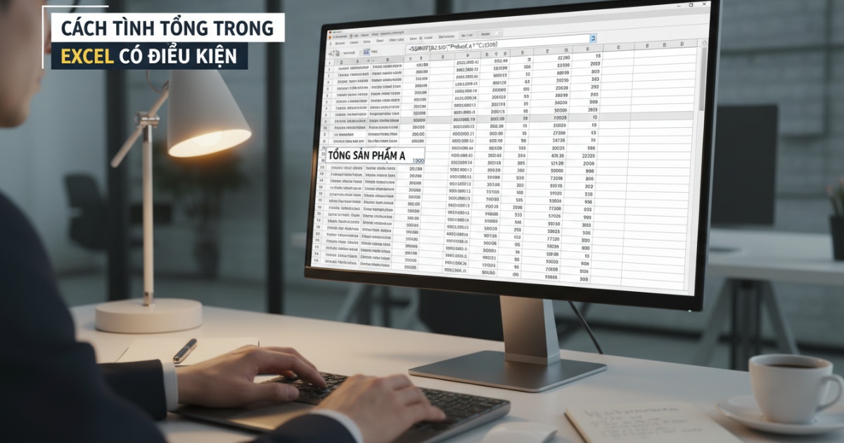 cách tính tổng trong excel có điều kiện