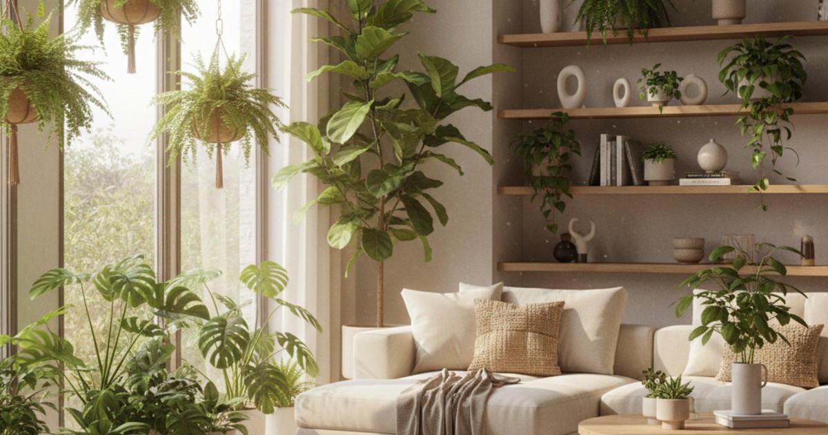 Tận dụng ánh sáng tự nhiên và cây xanh