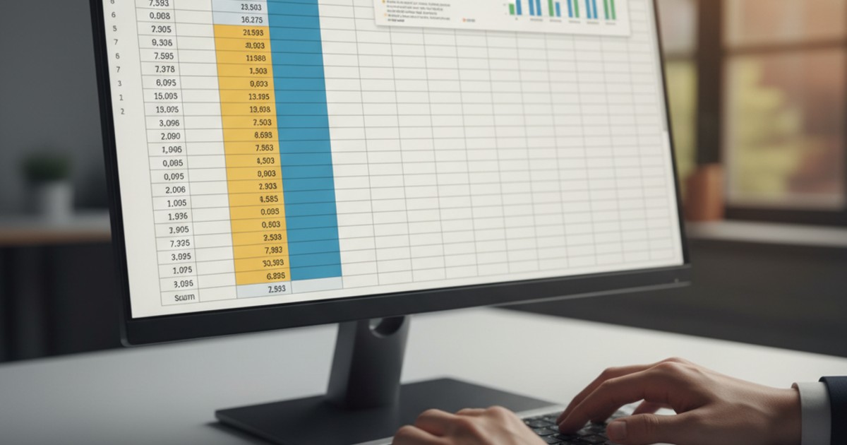 Lợi ích của việc nắm vững cách tính tổng 1 cột trong excel