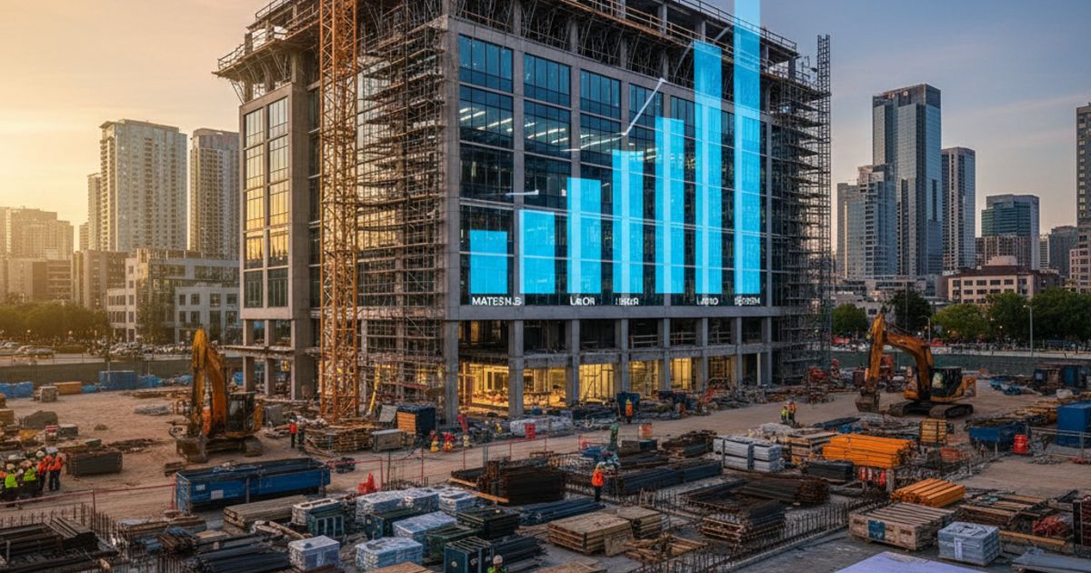 Các yếu tố chính ảnh hưởng đến chi phí xây dựng tòa nhà văn phòng