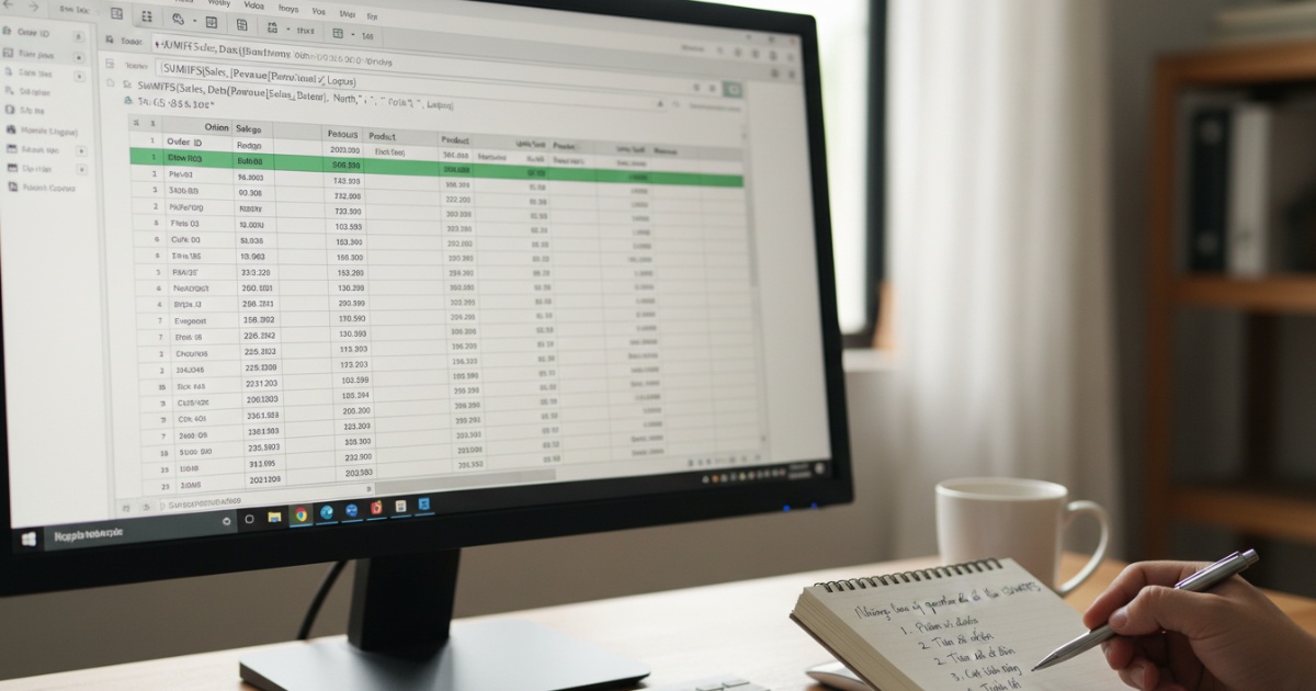 Những lưu ý quan trọng để tối ưu hóa hàm SUMIFS