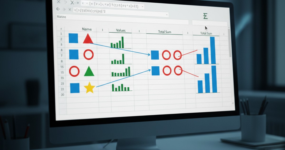 tính tổng theo tên trong excel