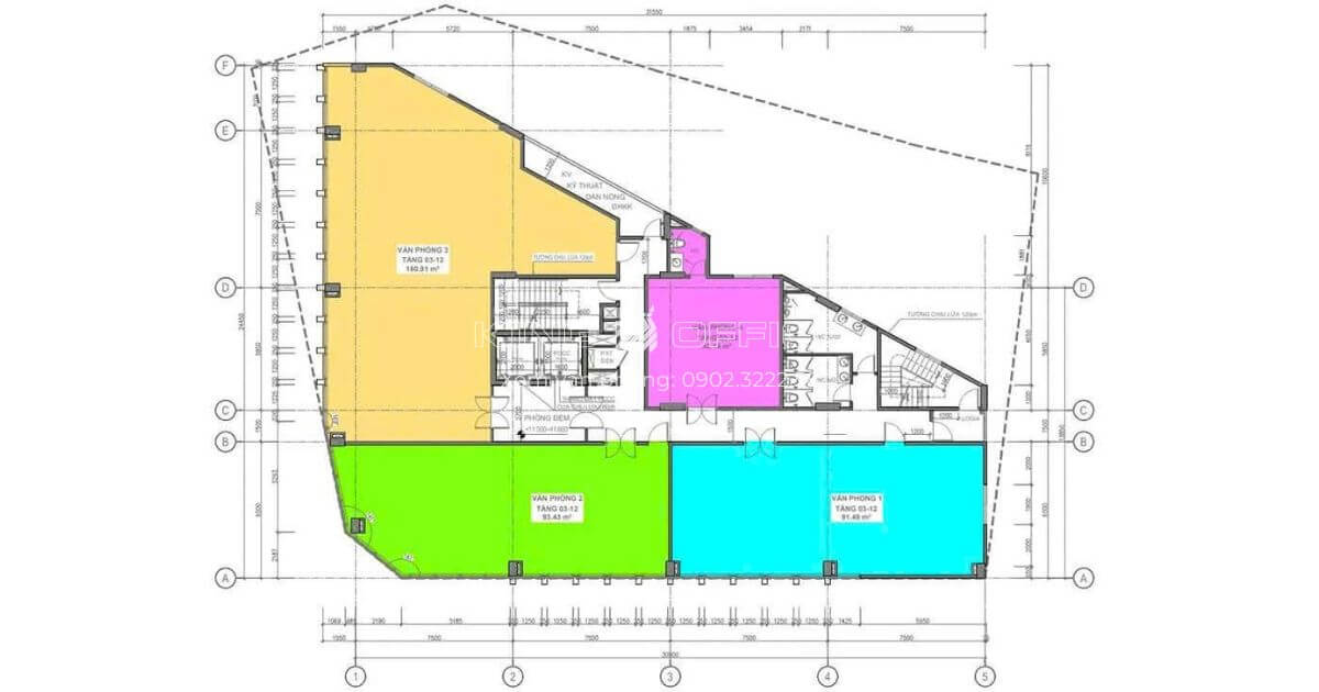 Bàn ghế BW Building Quận 8