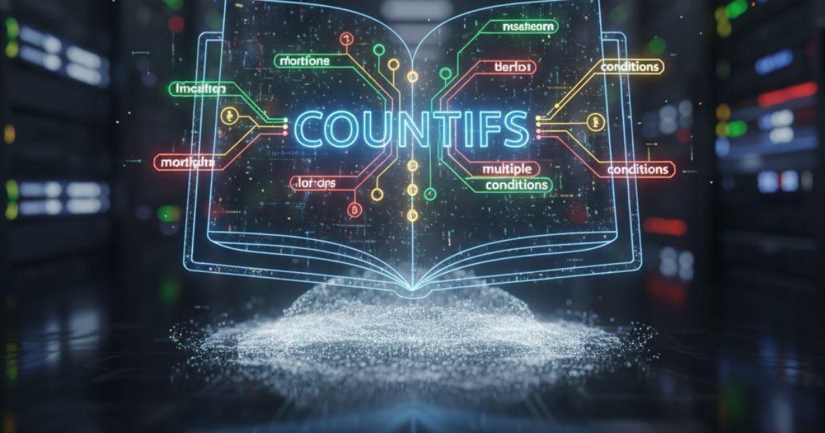 Cách dùng hàm COUNTIFS cho các yêu cầu đếm nhiều điều kiện