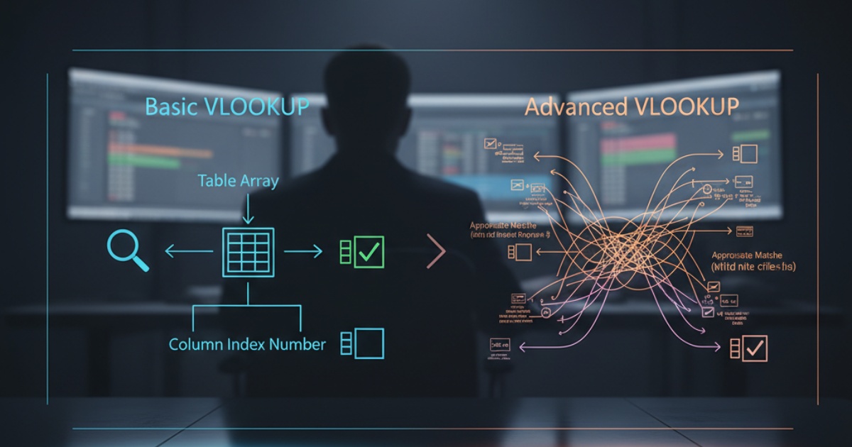 Cách sử dụng hàm vlookup cơ bản và nâng cao