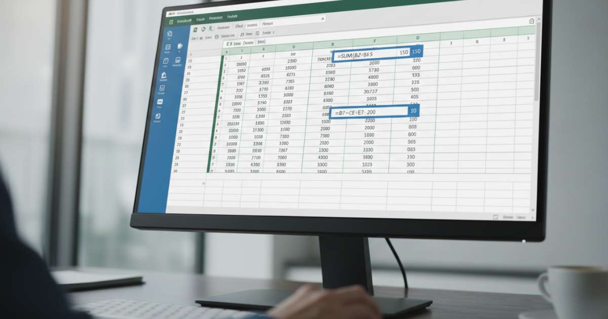 hàm cộng trừ nhân chia trong excel 2