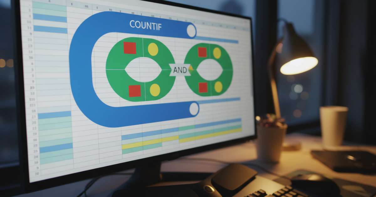 hàm countif kết hợp hàm and 2