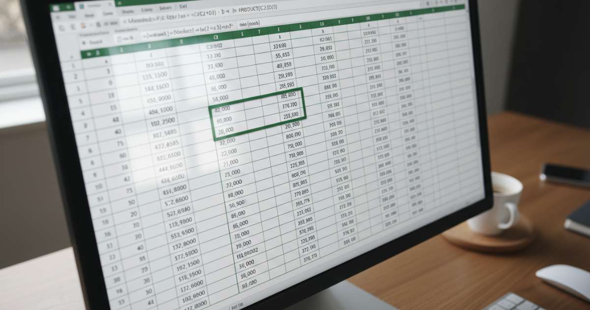 hàm nhân trong excel 2