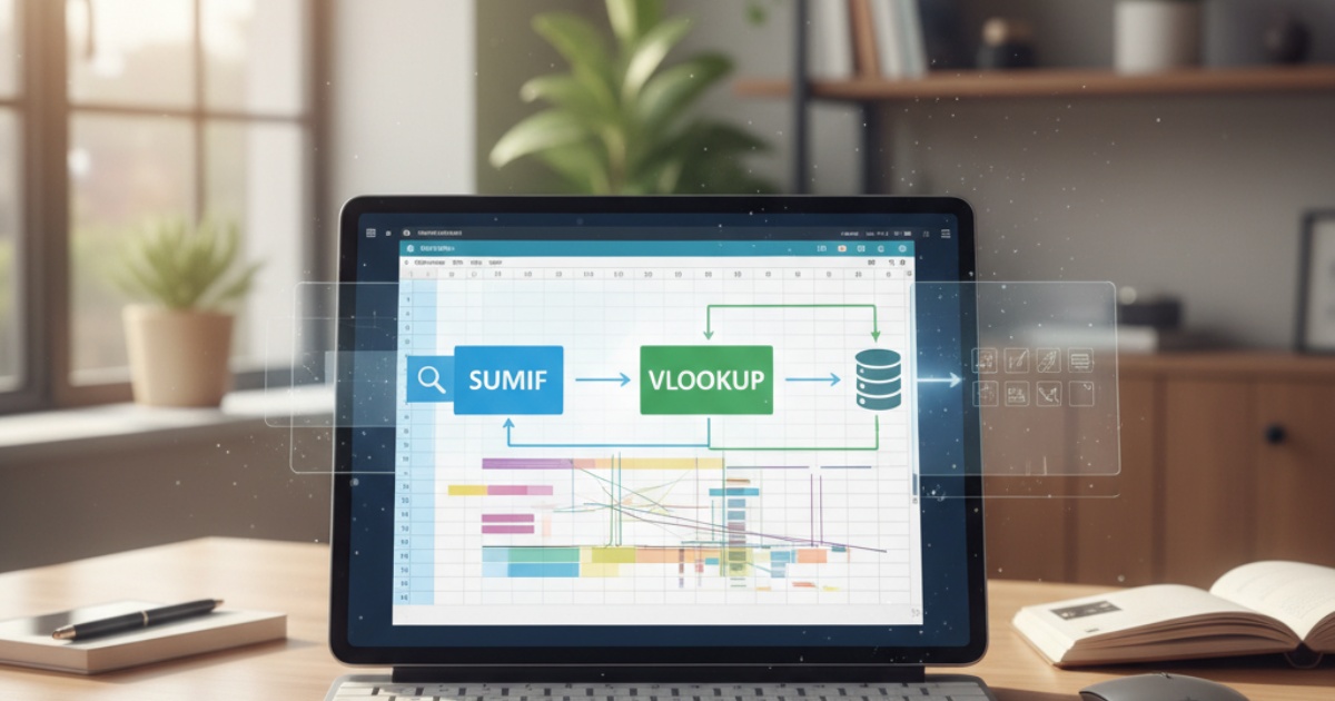 Hướng dẫn chi tiết cách viết hàm sumif kết hợp vlookup