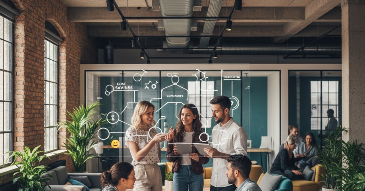 Lợi ích khi sử dụng dịch vụ cho thuê văn phòng startup hiện nay