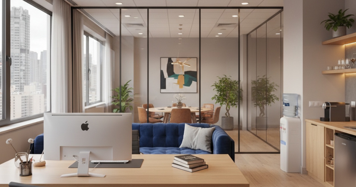 Lợi ích nổi bật của dịch vụ cho thuê văn phòng full nội thất