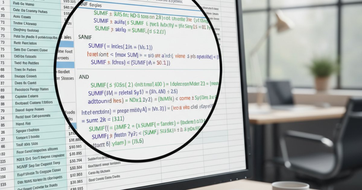 Tìm hiểu về hàm sumif nhiều điều kiện trong bảng tính Excel