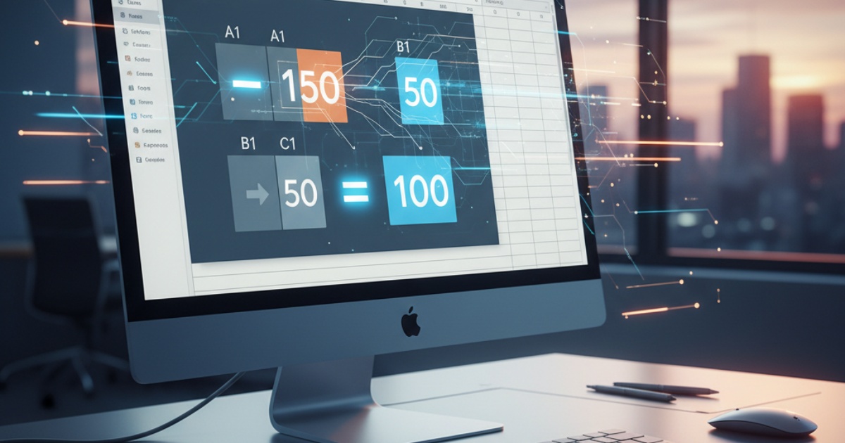 Tổng quan về phép tính trừ trong Google Sheet