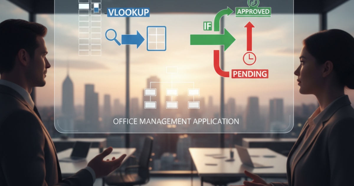 Ứng dụng thực tế của hàm vlookup và hàm if trong quản lý văn phòng