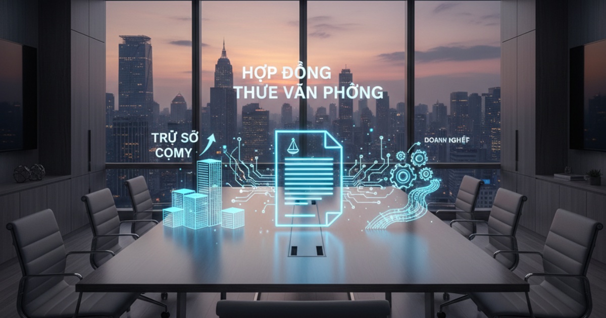 Vai trò của hợp đồng thuê văn phòng làm trụ sở công ty đối với doanh nghiệp