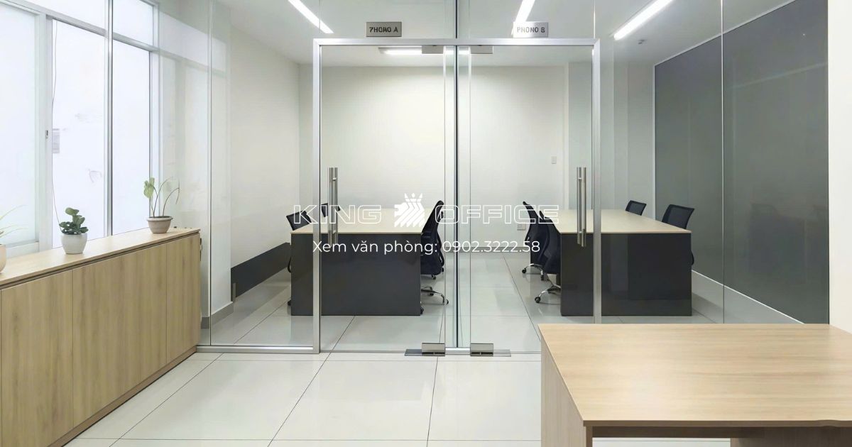 Không gian văn phòng tòa nhà Amitie Office Bạch Đằng Tân Bình