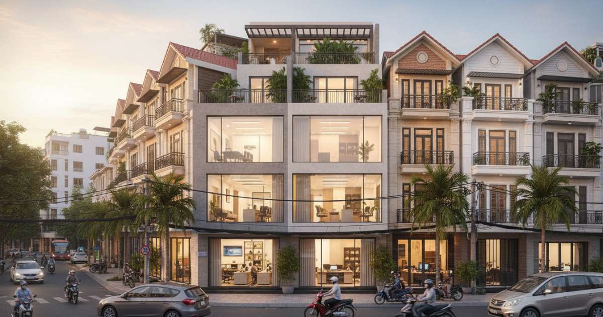 Đặc điểm các quận có nhiều nhà phố kết hợp văn phòng cho thuê tp.hcm