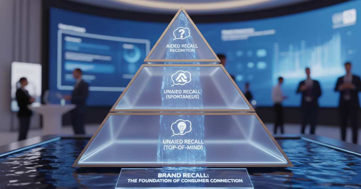 Các cấp độ phổ biến của brand recall trong marketing