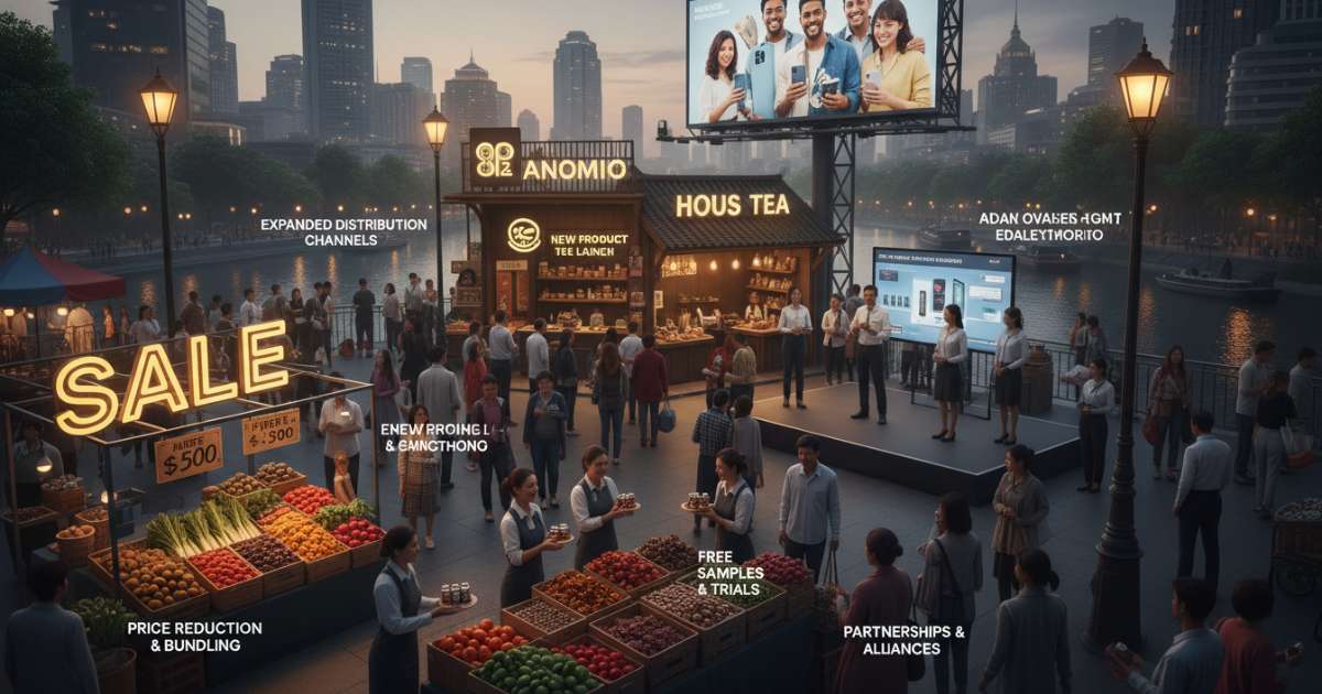 Các chiến thuật tăng market penetration phổ biến