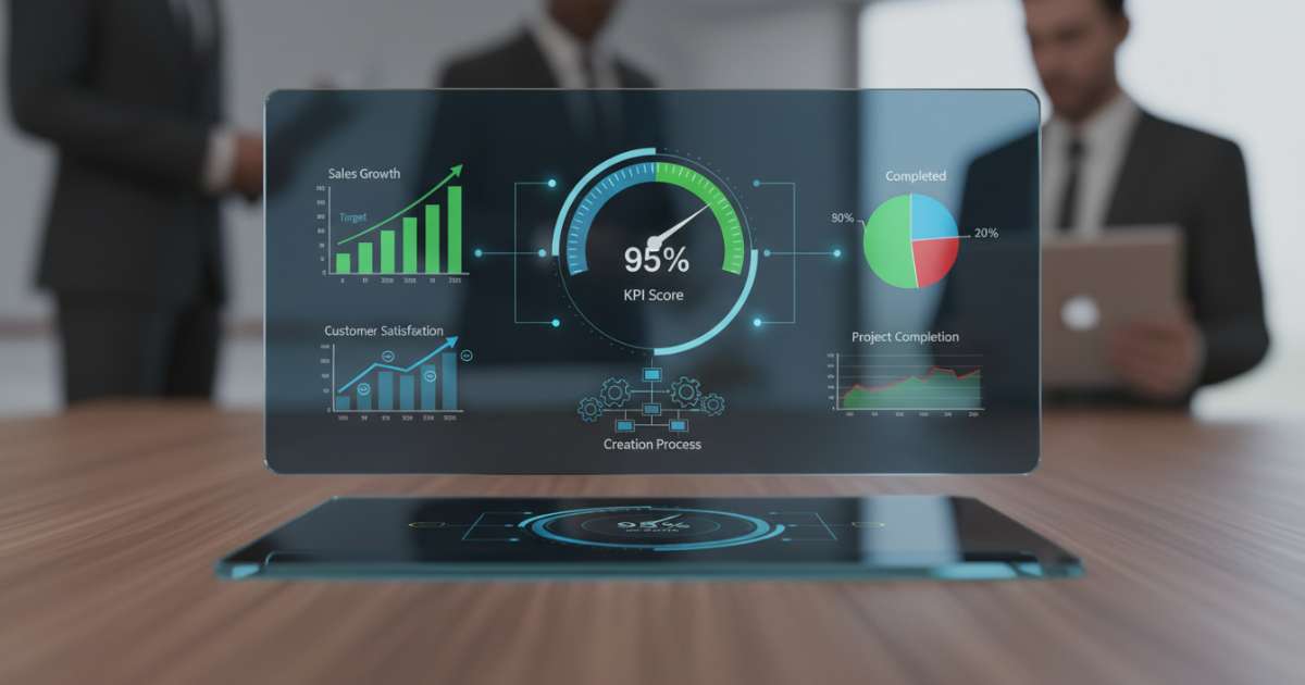 Hướng dẫn tạo biểu đồ kpi chuyên nghiệp