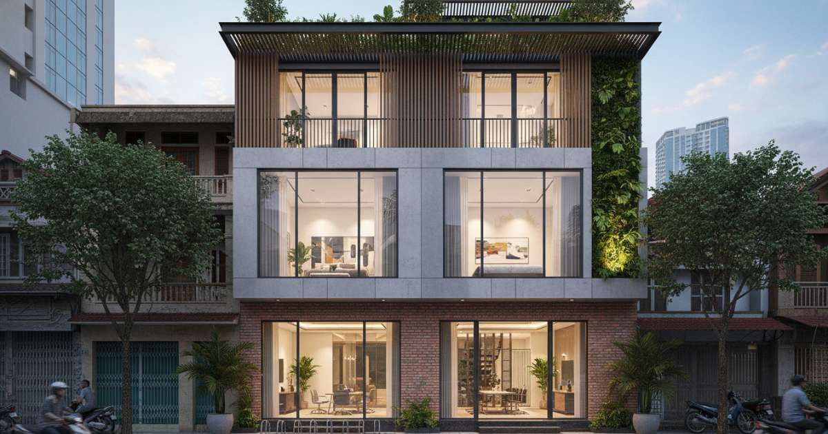 nhà phố kết hợp văn phòng cho thuê tp.hcm