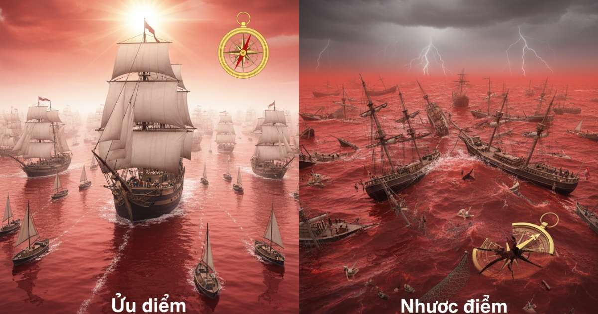 Ưu điểm và nhược điểm khi tham gia đại dương đỏ