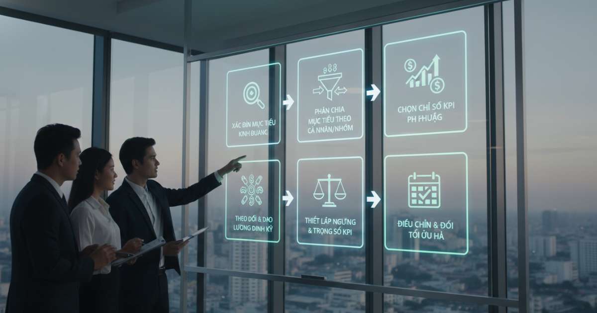 Các bước xây dựng kpi cho phòng kinh doanh hiệu quả