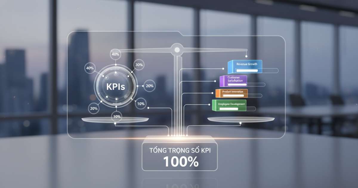 Các chỉ số đánh giá trọng số trong kpi phổ biến