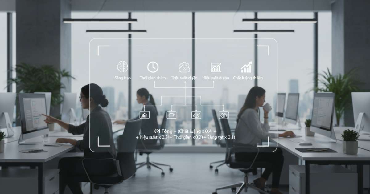 Hướng dẫn chi tiết cách tính kpi thiết kế cho nhân viên