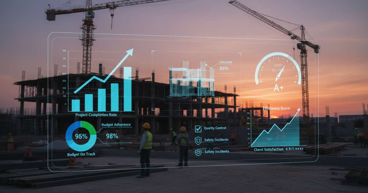 Những chỉ số kpi cho công ty xây dựng hiệu quả nhất hiện nay