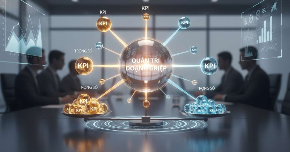 Vai trò trọng số trong kpi đối với quản trị doanh nghiệp